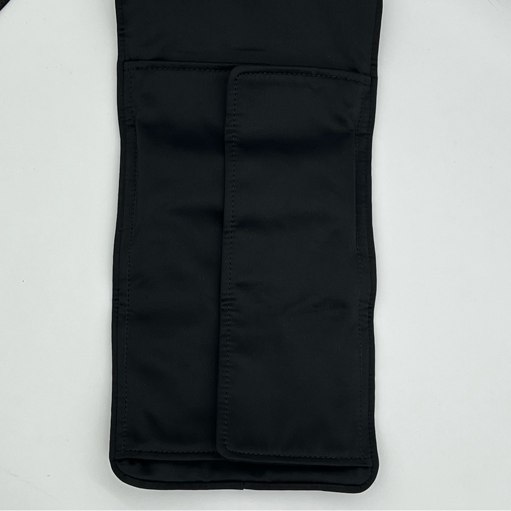 Coach Black Satin Jewelry Roll Organizer EUC w/ Dusty - Picture 5 of 16